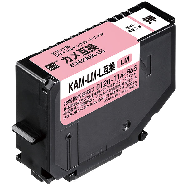 エコリカ プリンターインク ECI-EKAML-LM ライトマゼンタ 標準容量【エコリカ互換品】の画像