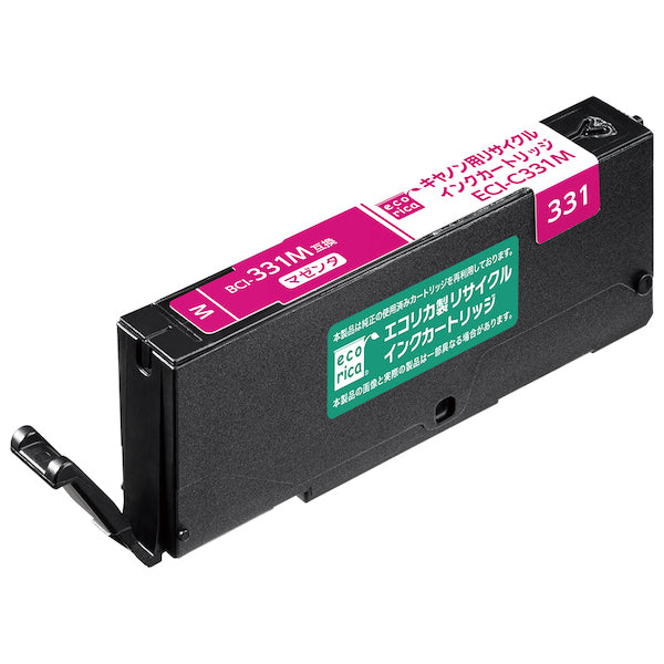 エコリカ プリンターインク ECI-C331M マゼンタ 標準容量【エコリカ互換品】の画像