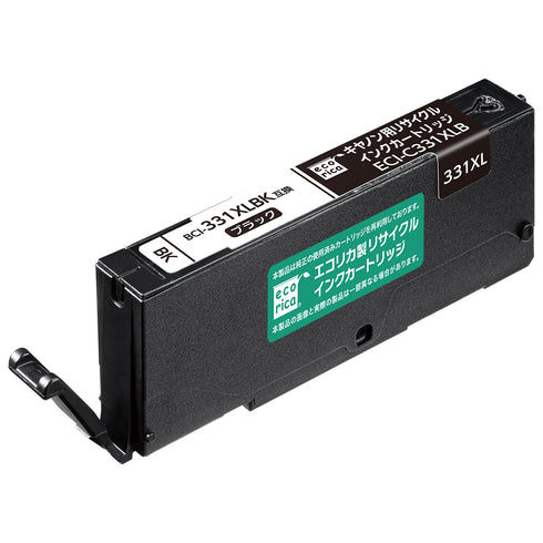 エコリカ プリンターインク ECI-C331XLB ブラック 大容量【エコリカ互換品】の画像