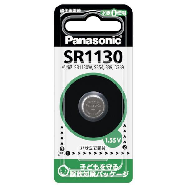 Panasonic ボタン電池(酸化銀電池) SR1130 / SR1130Pの画像