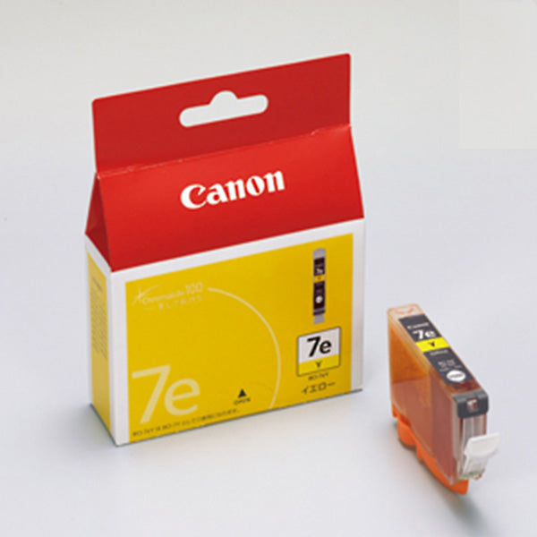 Canon プリンターインク BCI7EY イエロー 標準容量【キヤノン純正品】の画像