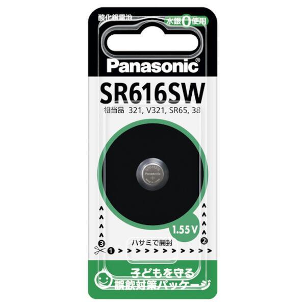 Panasonic ボタン電池(酸化銀電池) SR616SWの画像