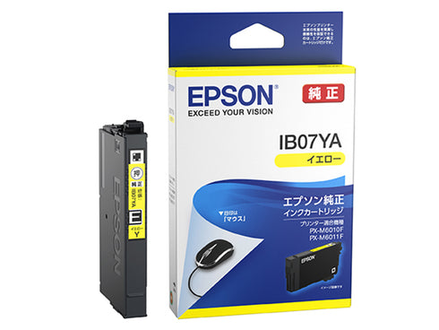 Epson プリンターインク IB07YA イエロー 標準容量【エプソン純正品】の画像