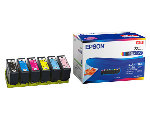 Epson プリンターインク KNI-6CL 6色パック 標準容量【エプソン純正品】の画像