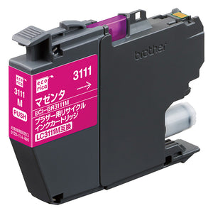 エコリカ プリンターインク ECI-BR3111M マゼンタ 標準容量【エコリカ互換品】の画像