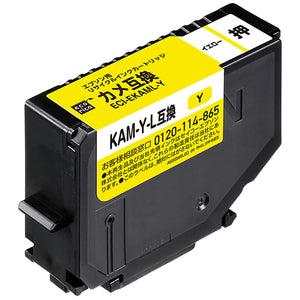 エコリカ プリンターインク ECI-EKAML-Y イエロー 標準容量【エコリカ互換品】の画像