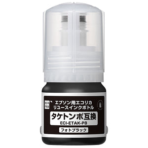 エコリカ プリンターインク ECI-ETAK-PB フォトブラック 標準容量【エコリカ互換品】の画像