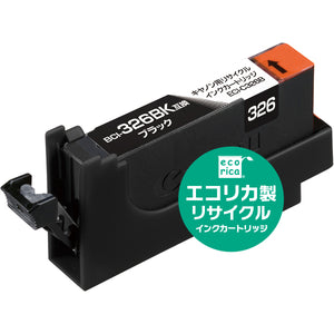 エコリカ プリンターインク ECI-C326B ブラック 標準容量【エコリカ互換品】の画像