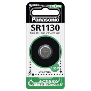 Panasonic ボタン電池（酸化銀電池） SR1130 / SR1130Pの画像