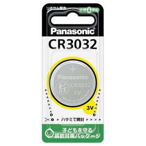 Panasonic ボタン電池（コイン形リチウム電池） CR3032の画像