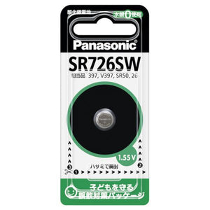 Panasonic ボタン電池（酸化銀電池） SR726SWの画像