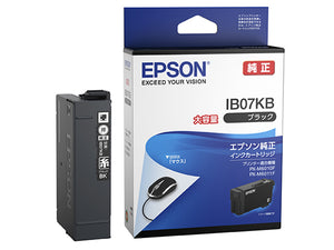 Epson プリンターインク IB07KB ブラック 大容量【エプソン純正品】の画像