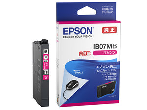 Epson プリンターインク IB07MB マゼンダ 大容量【エプソン純正品】の画像