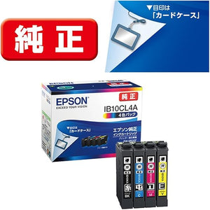 Epson プリンターインク IB10CL4A 4色パック 標準容量【エプソン純正品】の画像