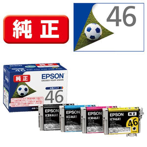 Epson プリンターインク IC4CL46A1 4色パック 標準容量【エプソン純正品】の画像