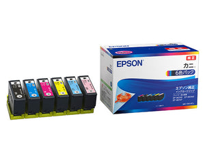 Epson プリンターインク KNI-6CL 6色パック 標準容量【エプソン純正品】の画像