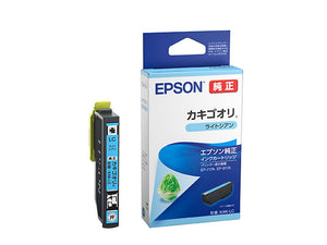 Epson プリンターインク KAK-LC ライトシアン 標準容量【エプソン純正品】の画像